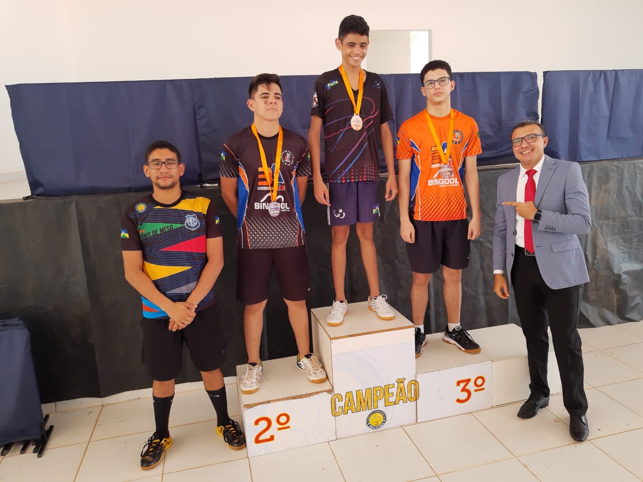 PRIMEIRA ETAPA: Emenda de Alex Silva garante realização do II Campeonato Rondoniense de Tênis de Mesa