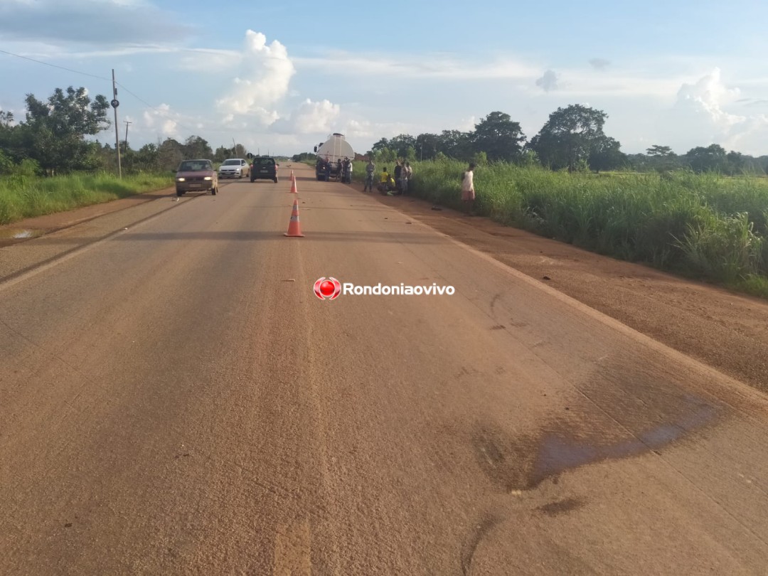 FATAL: PRF identifica venezuelano que morreu atropelado por caminhão na BR-319