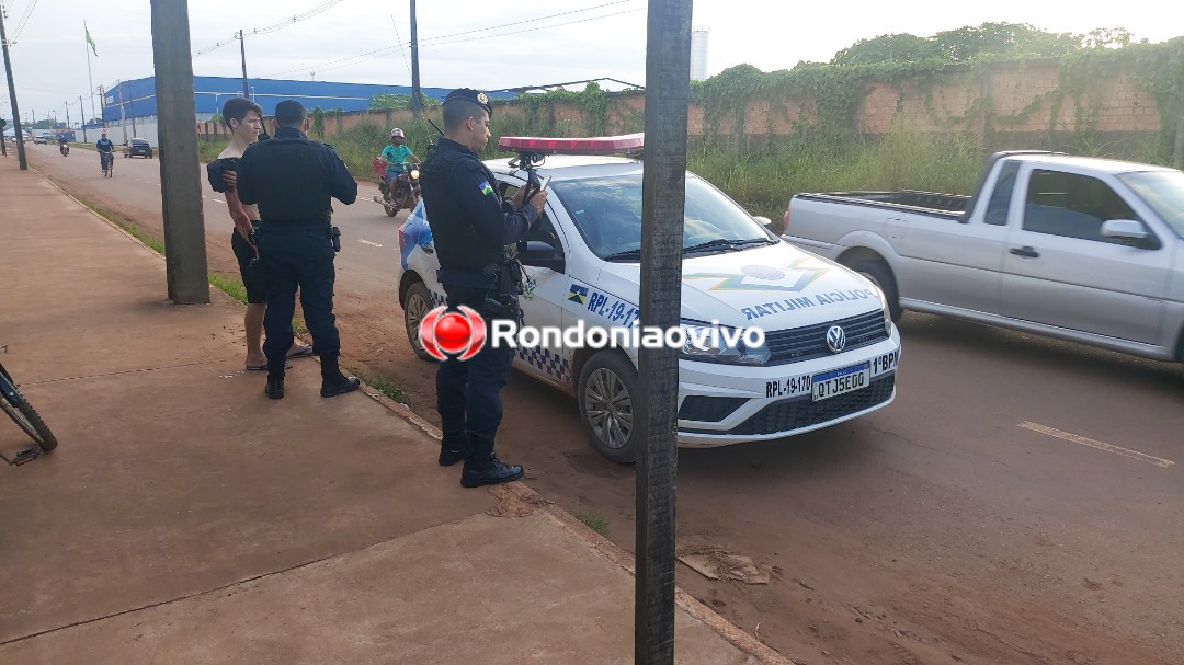 ASSISTA O VÍDEO: Adolescente é esfaqueado após reagir assalto em Porto Velho