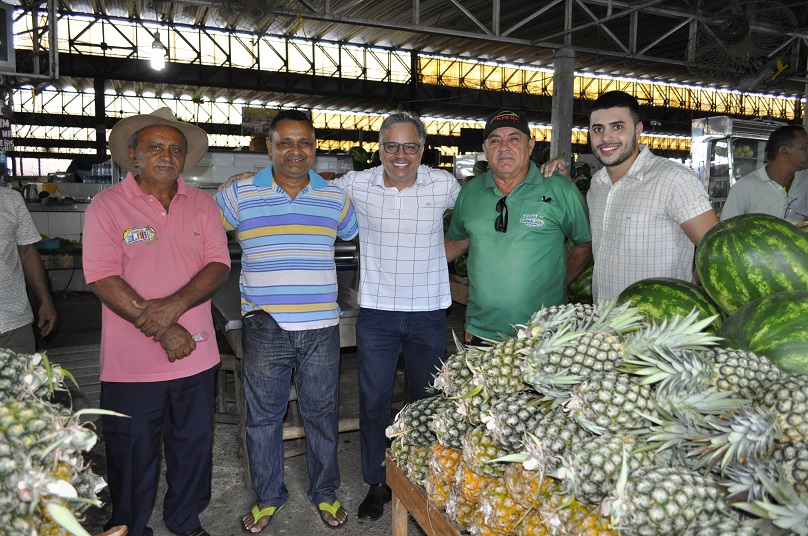 COBERTURA: Com recurso indicado por Geraldo da Rondônia, reforma em feira será entregue