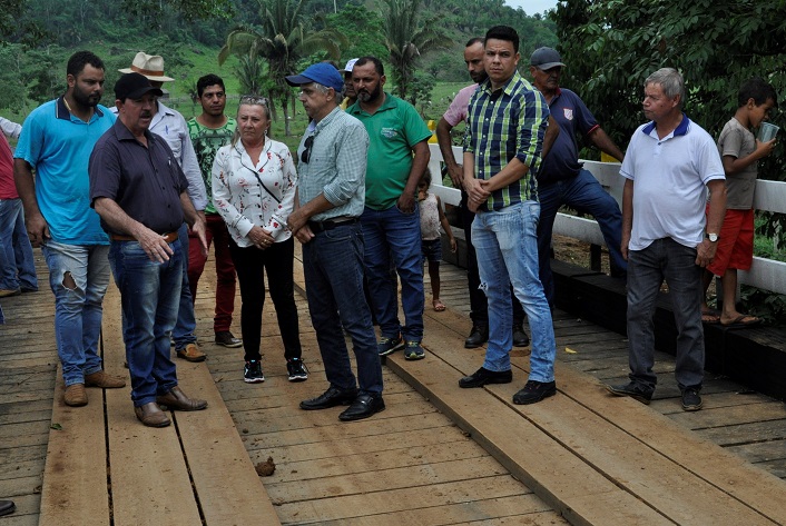 ACESSO: Deputado Geraldo da Rondônia inaugura ponte em Governador Jorge Teixeira