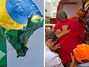 PF prende homem que tentou incendiar bandeira nacional em Brasília 