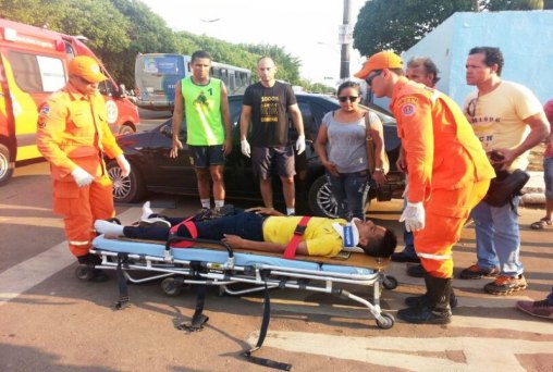 Instrutor e aprendiz sofrem grave acidente de trânsito durante aula prática