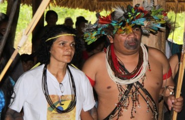 Índios Paiter Suruís elegem 1º parlamento indígena do Brasil, Almir Suruí é eleito Labiway