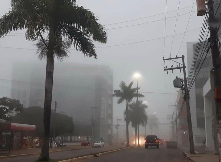 FRIAGEM: Segunda-feira (18) terá manhã fresca e chuva isolada em RO 