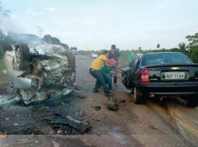 GUAJARÁ-MIRIM - Sargento morre em grave acidente na BR 364