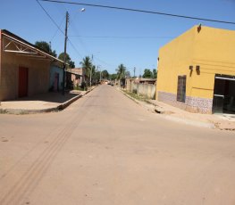 Bairro Ronaldo Aragão está perto de atingir os 100% de asfaltamento