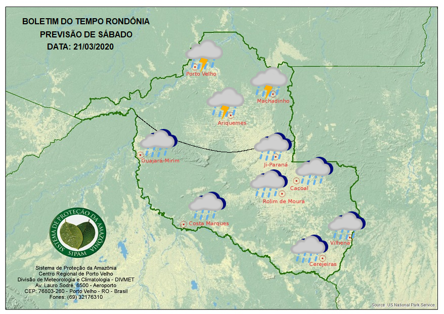 CLIMA: Previsão do tempo para esse final de semana