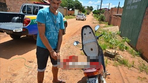 PM prende apenado com drogas, munições e notebook furtado