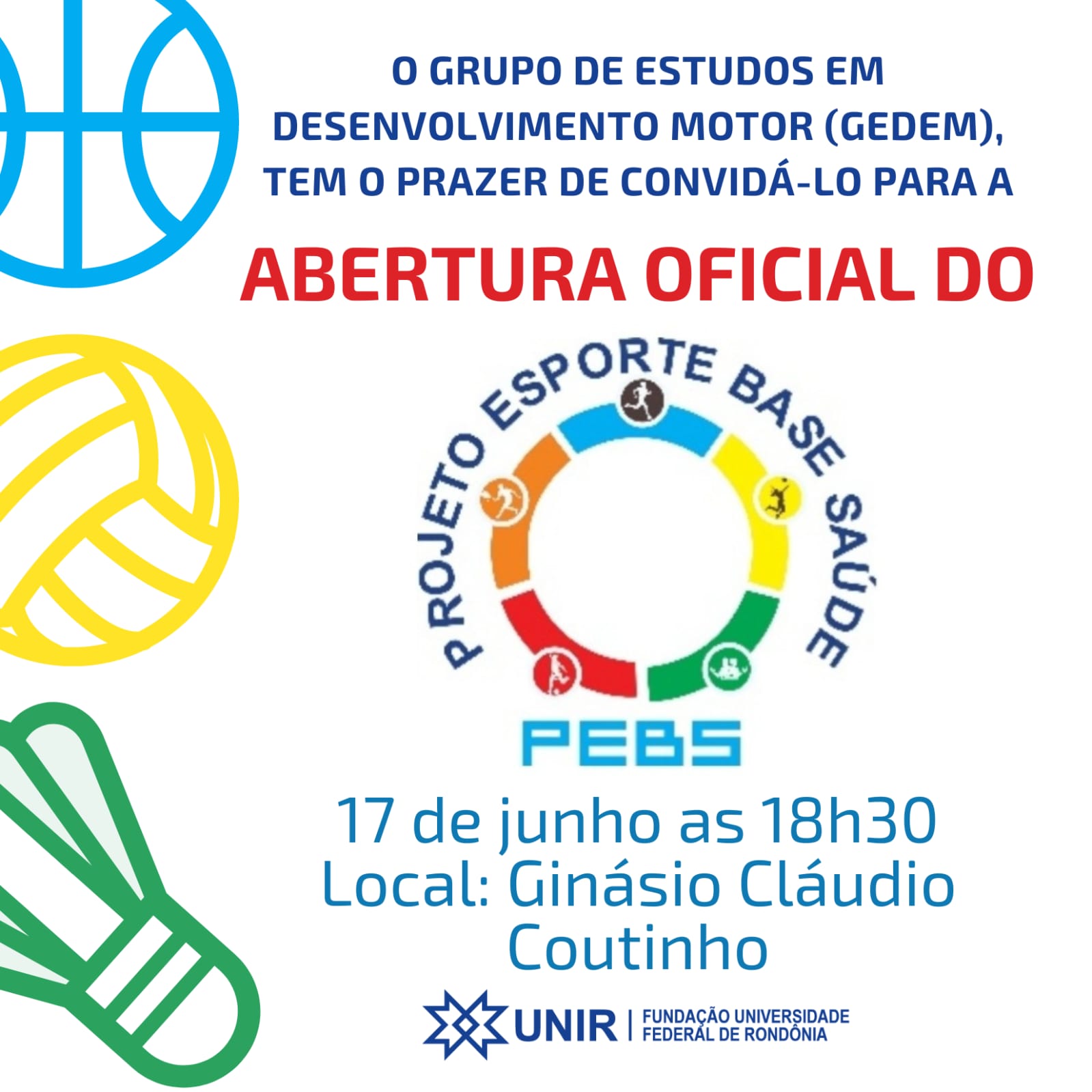 GRATUITO: Projeto garante futsal, basquete, handebol e judô para crianças