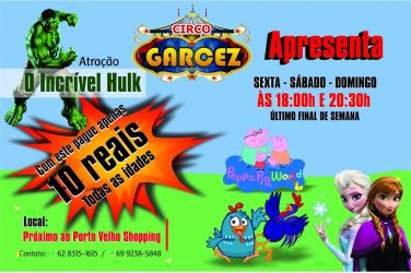 PROMOÇÃO  - Concorra à 15 ingressos para o circo Garcez