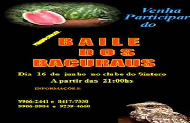 Associação dos manicoreenses promove o Tradicional Baile dos Bacuraus