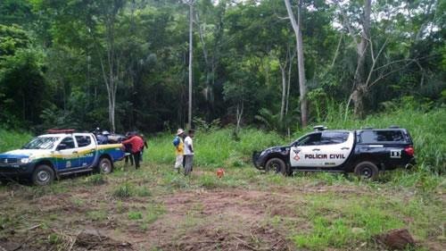 Grupo de invasores é preso pela Polícia Civil dentro de fazenda