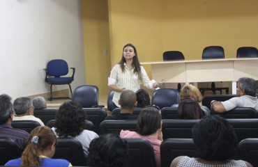 ELEIÇÕES 2012 - Mariana Carvalho apresenta plano de governo a professores e técnicos da Unir 