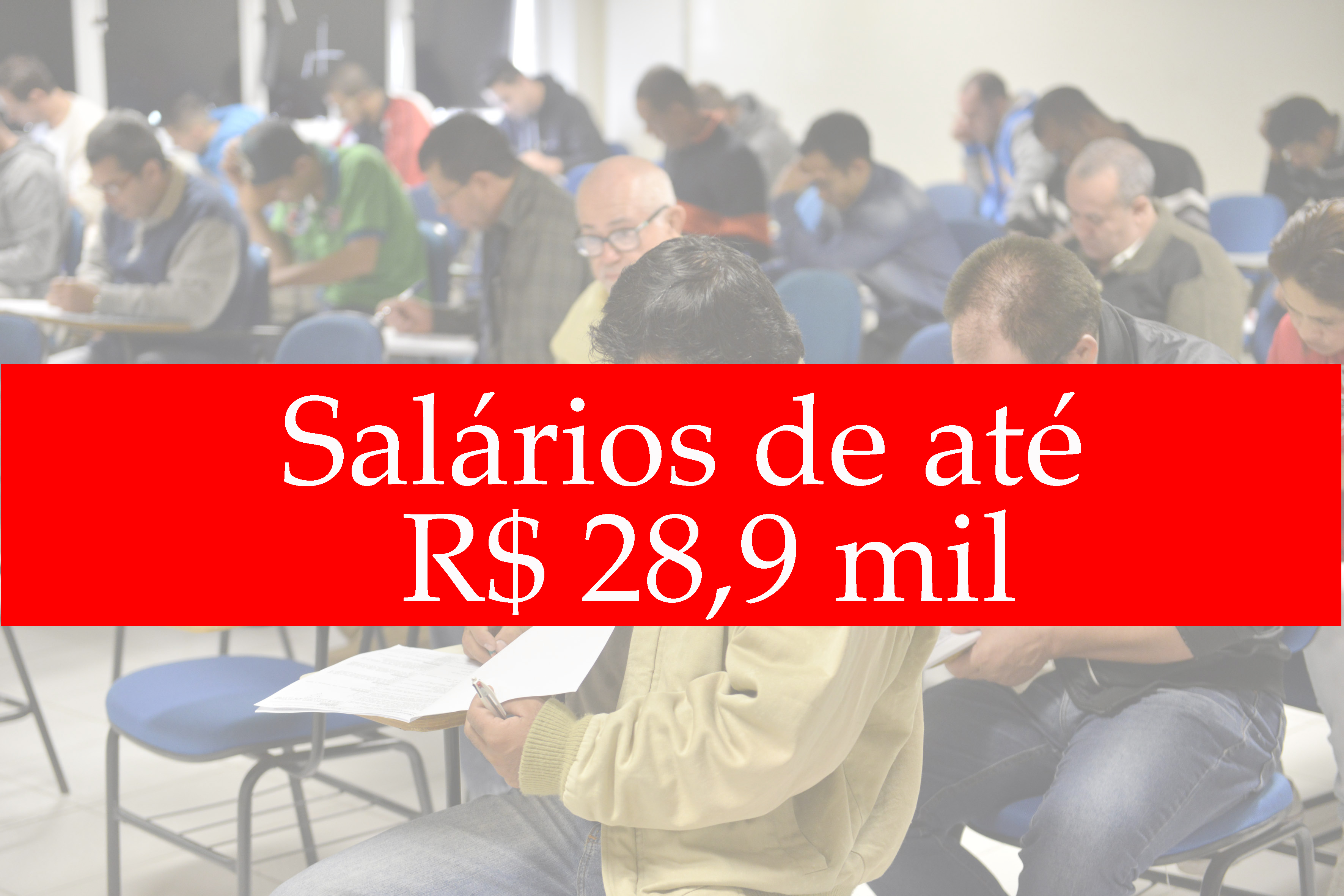 OPORTUNIDADE: Concursos oferecem mais de 14 mil vagas e salário de até R$ 28,9 mil