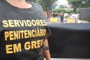 Grevistas denunciam a realidade do sistema prisional em manifestação na Zona Sul