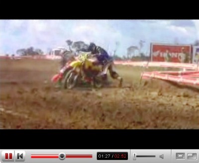 Muita emoção e velocidade na abertura do estadual do motocross - Confira o vídeo