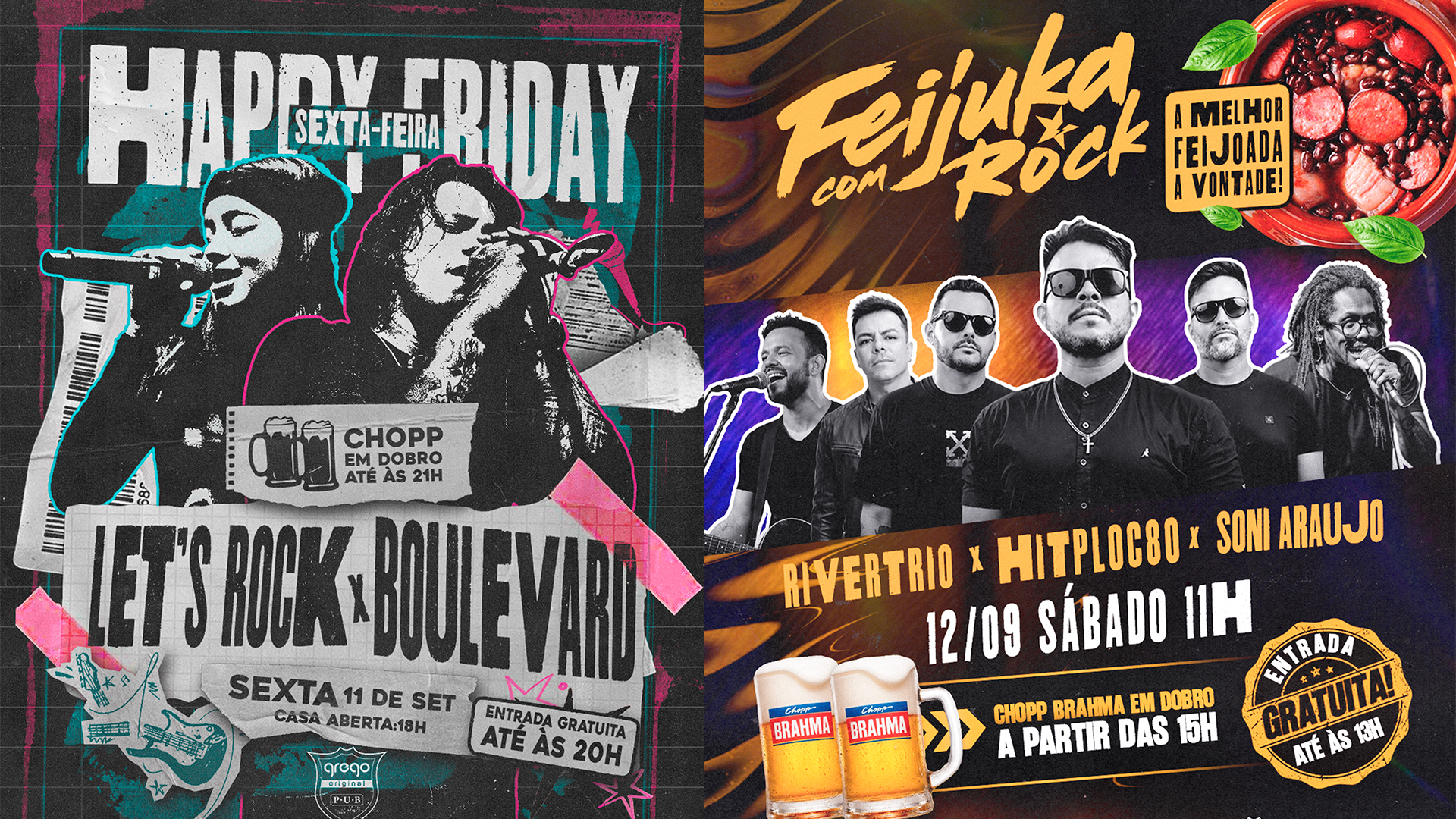 BOM GOSTO: Fim de semana no Grego Original Pub tem boa música, chopp gelado e diversão