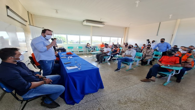 PRESIDENTE DA ALE: Alex Redano participa da solenidade de abertura de capacitação em Defesa Civil