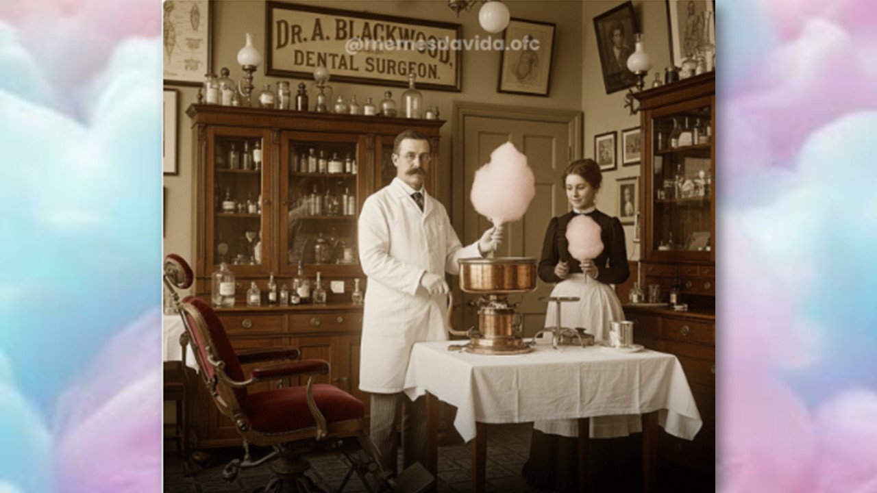 FAIRY FLOSS: Algodão doce foi inventado por um dentista em 1897 para atrair clientes 