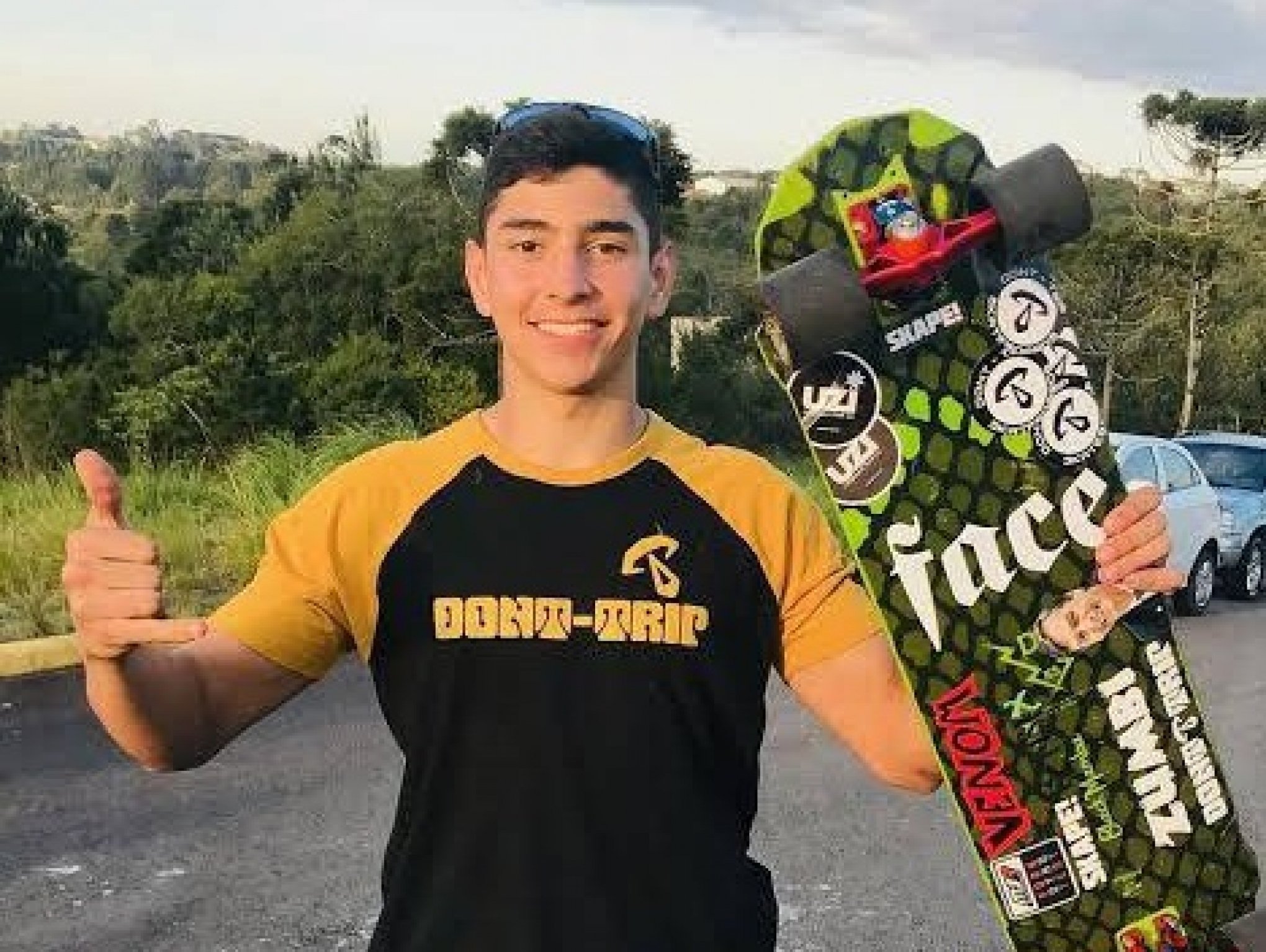 TRAGÉDIA: Allysson Pastrana morre em trágico acidente no Mundial de Skate Downhill