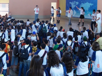 Colégio Objetivo faz festa no Dia do Estudante