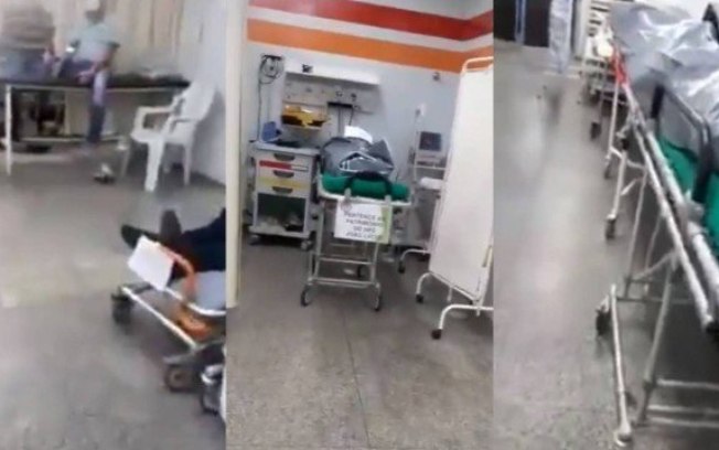 CHOCANTE: Pacientes dividem ala em hospital com mortos por suspeita de Covid-19