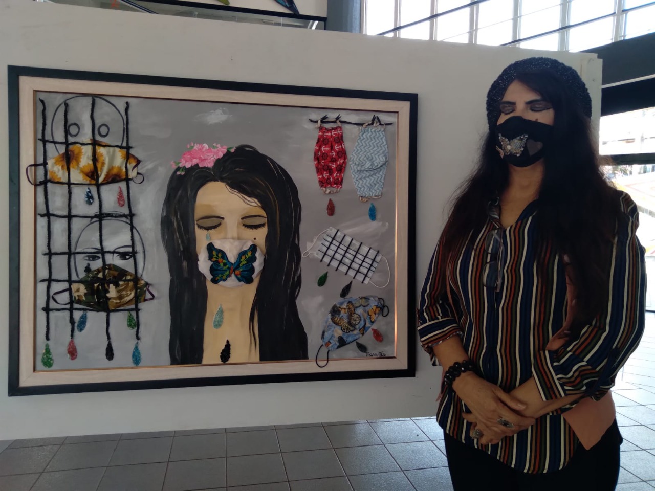 CONVITE: Exposição na casa de cultura Ivan Marrocos remonta drama da pandemia 