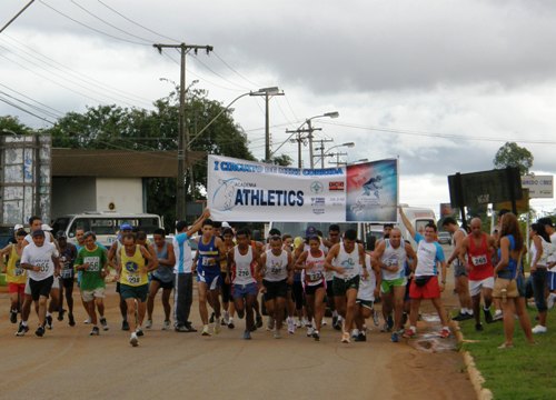 Mini corrida de rua no espaço alternativo movimenta capital