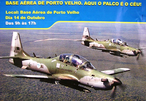 Base Aérea de Porto Velho comemora Semana da Asa abrindo os portões para comunidade