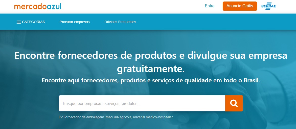 PEQUENOS NEGÓCIOS:  Sebrae oferece plataforma gratuita para anúncio de produtos e serviços