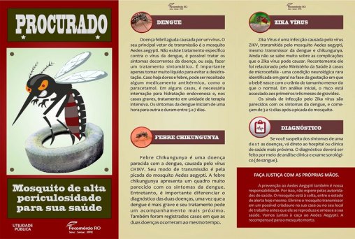 Fecomércio faz campanha de conscientização contra o Aedes Aegypti