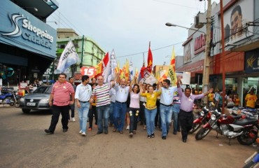 ELEIÇÕES 2010 - Confúcio Moura adere campanha de Dilma Roussef em Rondônia