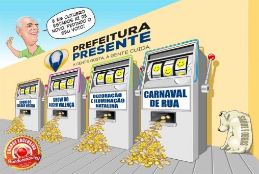 CAÇA NÍQUEL - Corrida para campanha eleitoral