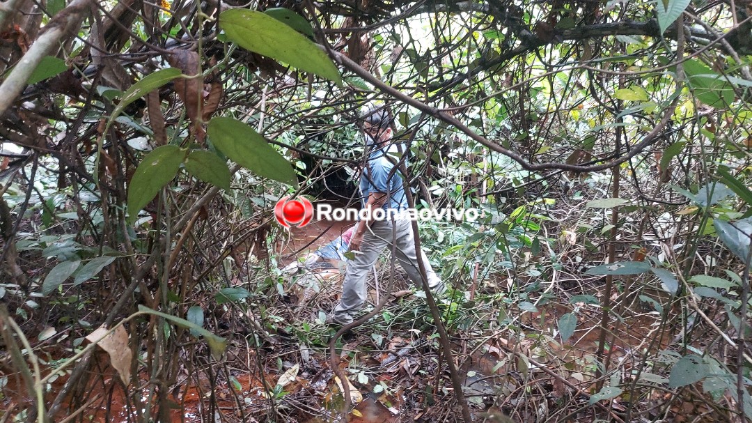 VÍDEO: Cadáver em decomposição é encontrado próximo dos presídios de Porto Velho