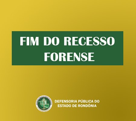  FIM DO RECESSO - Horário de atendimento da DPE é normalizado

