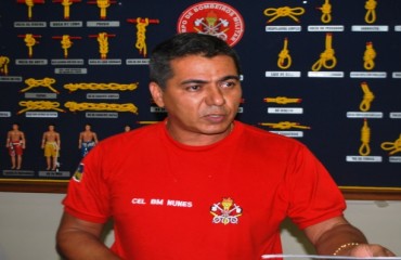 Comandante e instrutor do Corpo de Bombeiros explicam caso de aluno do Curso de Formação