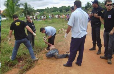 URUPÁ - Homem é morto com golpe de faca no pescoço