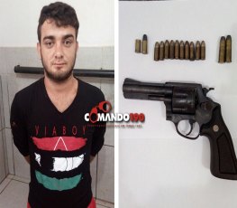 CACOAL: PM encontra arma de fogo durante mandado de busca e apreensão 