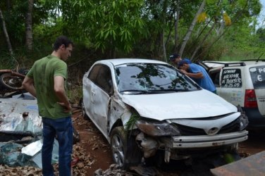 Deputado Kaká Mendonça escapa ileso de grave acidente na BR 364