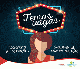 OPORTUNIDADE - Vagas de emprego no Porto Velho Shopping
