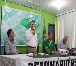 Presidente do Sindsef presente no Seminário do Incra