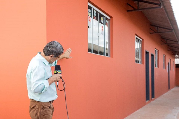 CAPITAL: Deputado Aélcio da TV visita obras nas escolas estaduais e municipais de PVH