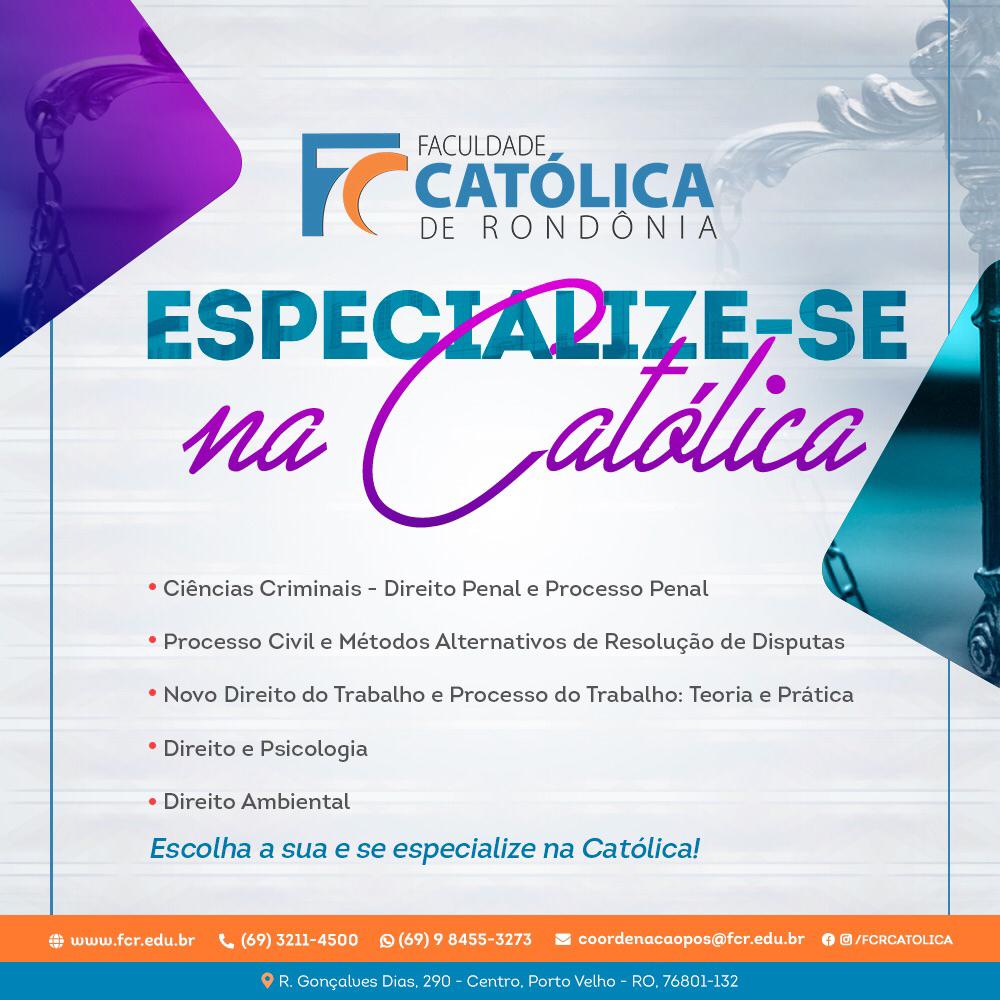 Matrículas para as especializações da Católica podem ser feitas até sábado