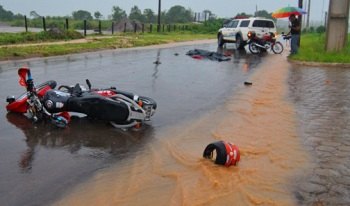 JI-PARANÁ - Animal na pista causa grave acidente com vítima fatal