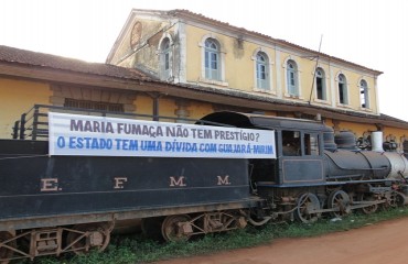 DESCASO – Comunidade de Guajará-Mirim protesta contra abandono do complexo da Estrada de Ferro Madeira Mamoré – Fotos