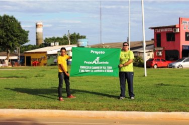 Rondonienses do Cicloturismo na Transamazônica seguem em Apuí/AM