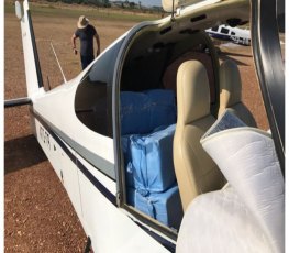 PF apreende no MT avião que teria saído de Cacoal carregado de cocaína