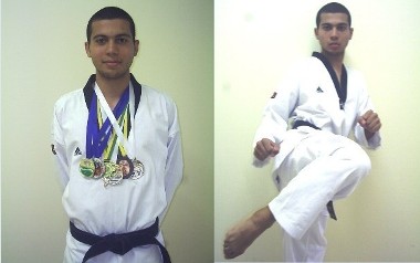 Atleta rondoniense se destaca em competições de taekwondo