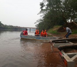 Semma e TCE percorrem rio Machado em busca de poluentes